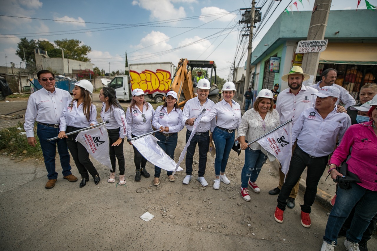 INICIAN EN COACALCO REPAVIMENTACIÓN EN TRES VIALIDADES MÁS