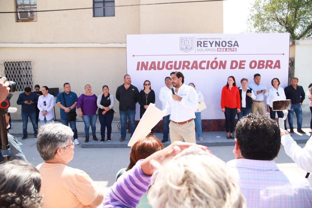 Entregó Carlos Peña Ortiz obras por más de 16 MDP en Jarachina Sur – Administración Municipal Reynosa 2021-2024