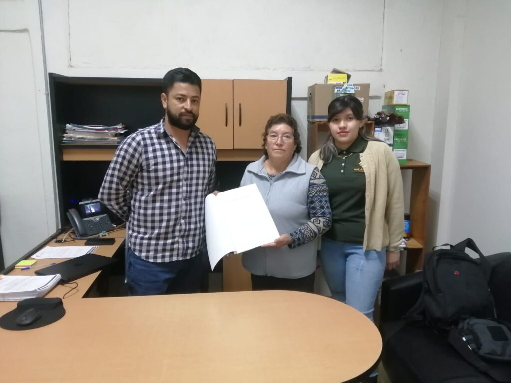 Ordenamiento Territorial Salamanca entrega la primera escritura del 2023