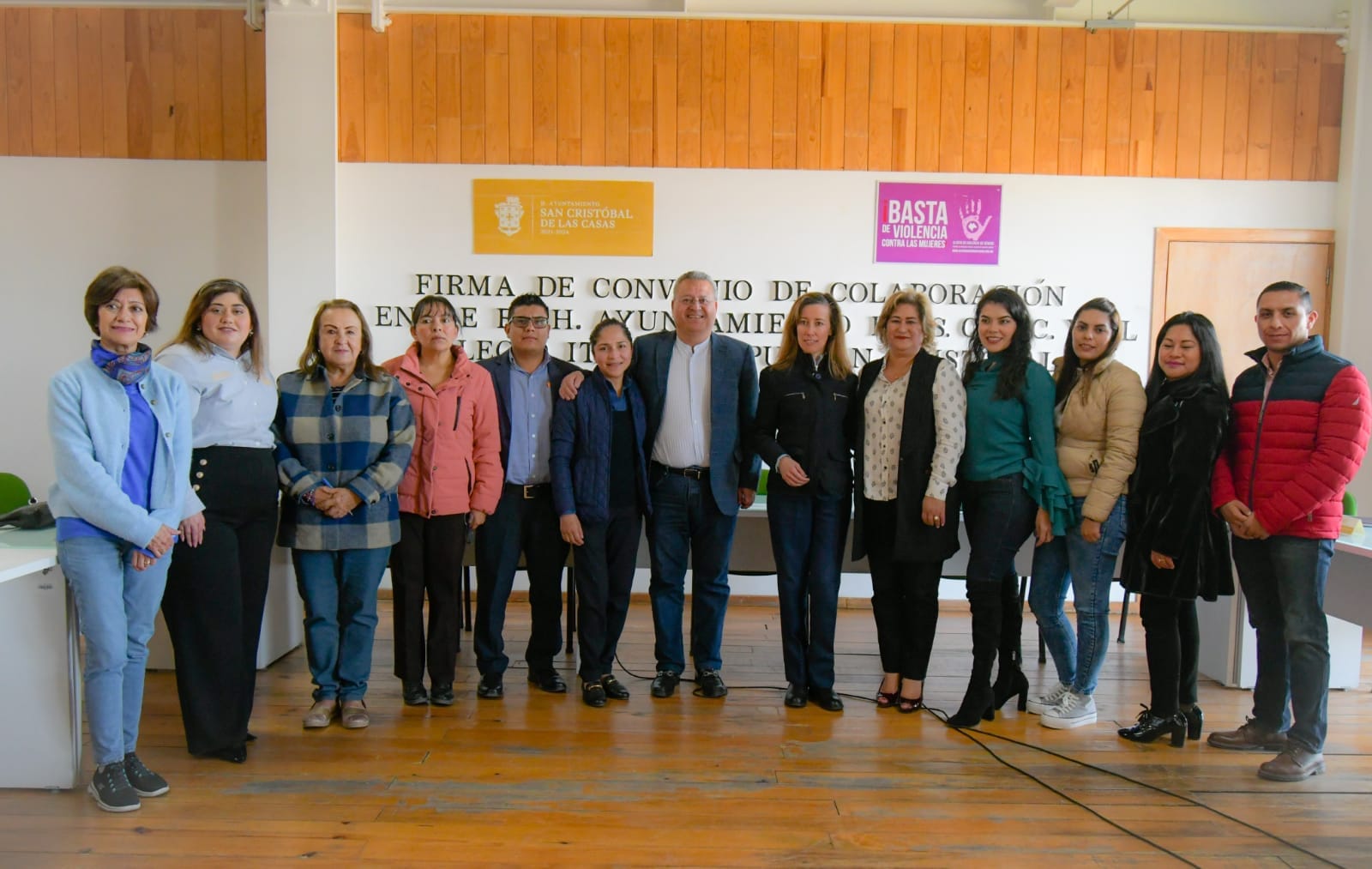 SUSCRIBE AYUNTAMIENTO DE SCLC CONVENIO DE COLABORACIÓN CON EL ITAES. – H. Ayuntamiento de San Cristóbal de Las Casas
