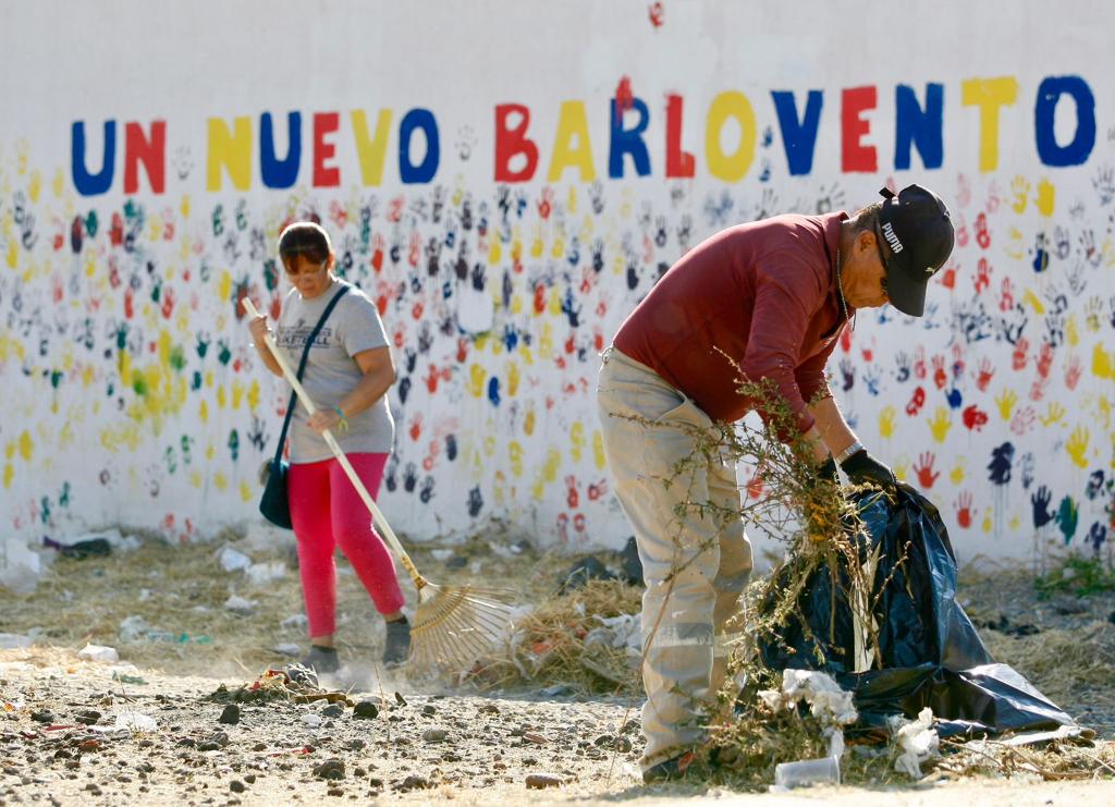 Gobierno de Salamanca recupera espacios públicos en Barlovento