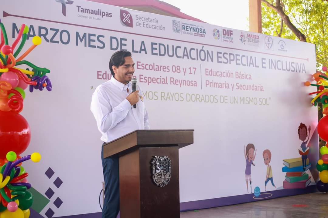 Presidió Carlos Peña Ortiz inauguración del Mes de la Educación Especial e Inclusiva – Administración Municipal Reynosa 2021-2024