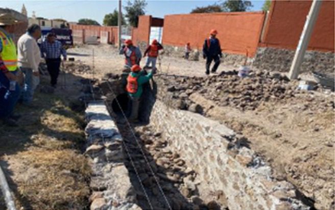 Se realiza Obra Pública en comunidades vulnerables de Salamanca