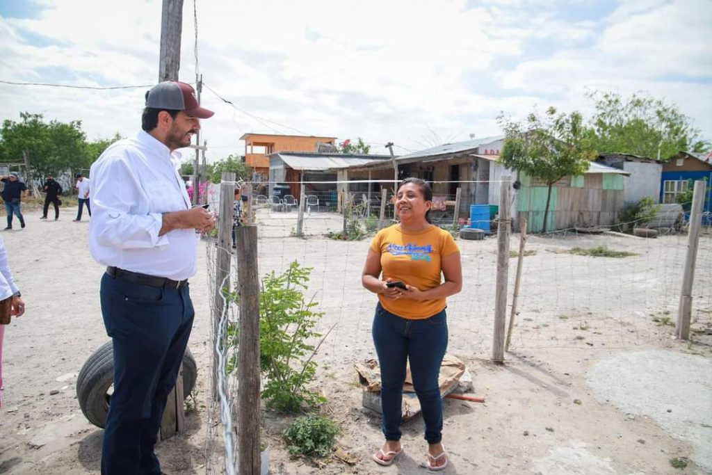 Visitó Carlos Peña Ortiz la colonia Vientos de Cambio – Administración Municipal Reynosa 2021-2024