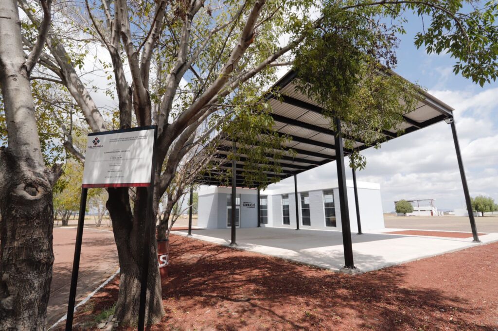 Concluye Gobierno de Salamanca 1era. Etapa de rehabilitación del Gimnasio en la Deportiva Norte