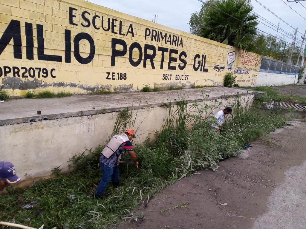 Desazolva Municipio drenes y pluviales de Reynosa – Administración Municipal Reynosa 2021-2024