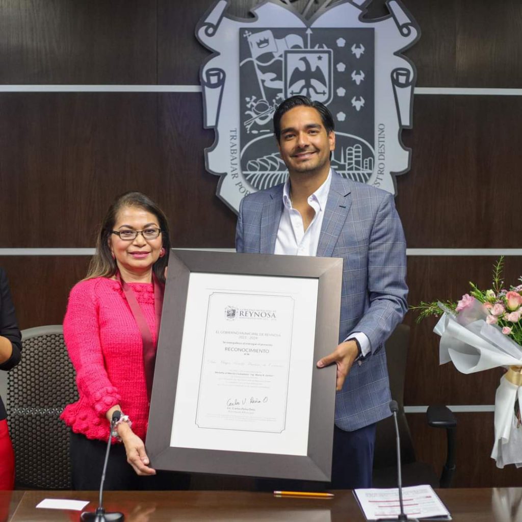 Entregó Alcalde Medalla al Mérito Ciudadano “Ing. Marte R. Gómez” 2023 – Administración Municipal Reynosa 2021-2024