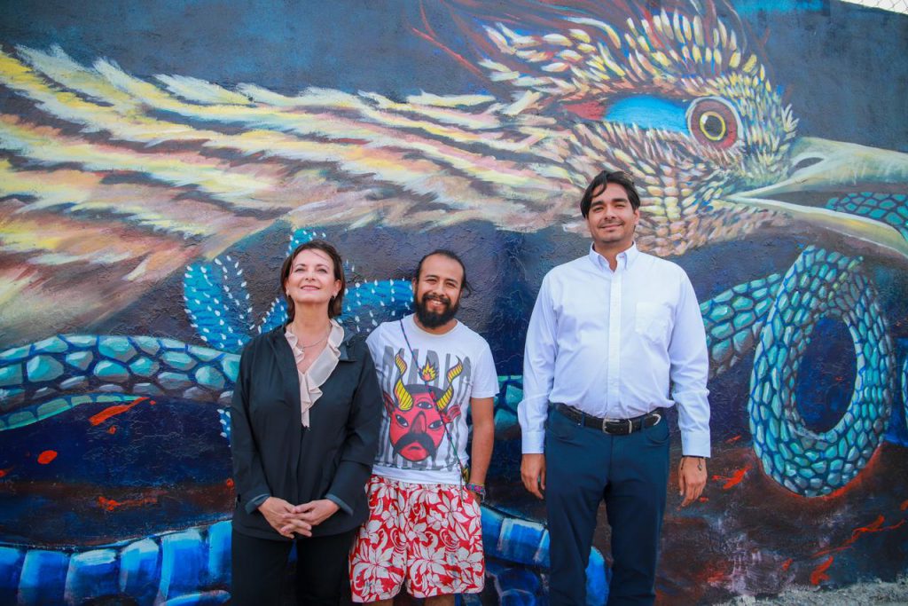 Inauguró Alcalde de Reynosa mural Alegoría al Correcaminos – Administración Municipal Reynosa 2021-2024
