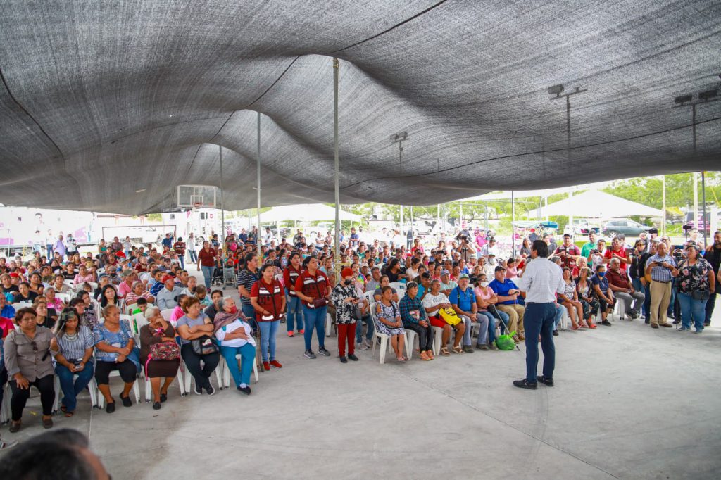 Llevó Alcalde beneficios del Gobierno de Reynosa a Módulo 2000 Rancho Grande – Administración Municipal Reynosa 2021-2024
