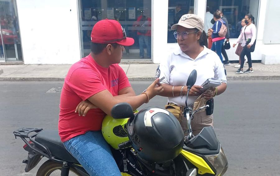 Movilidad Salamanca promueve campaña de concientización en motociclistas