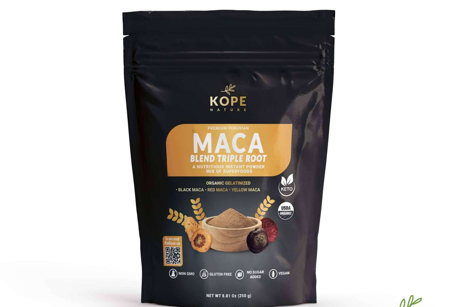 La maca y el jarabe de yacón, algunos de los productos de Kope Nature con variados beneficios para la salud