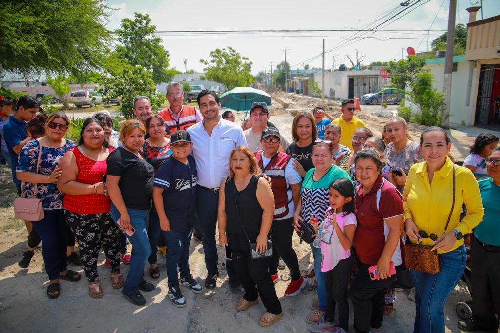 Construye Gobierno de Carlos Peña Ortiz pavimentación hidráulica por más de 10 MDP – Administración Municipal Reynosa 2021-2024