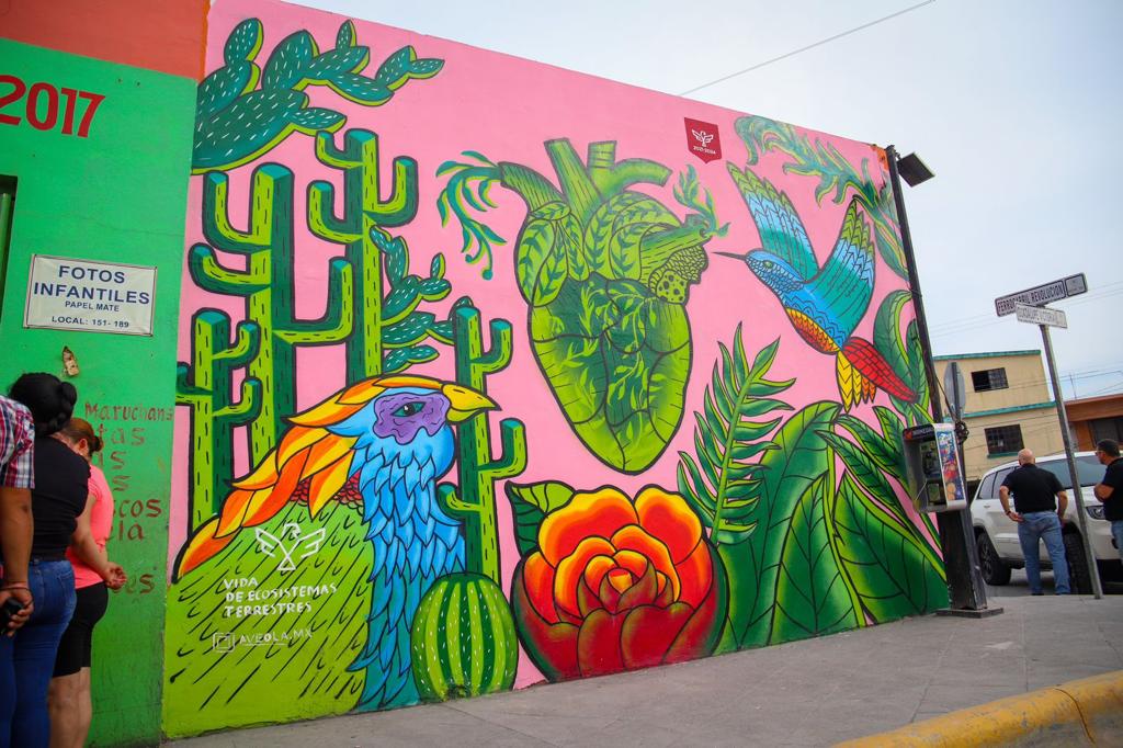 Inauguró Alcalde “Corazón Verde” en el Centro de Reynosa – Administración Municipal Reynosa 2021-2024