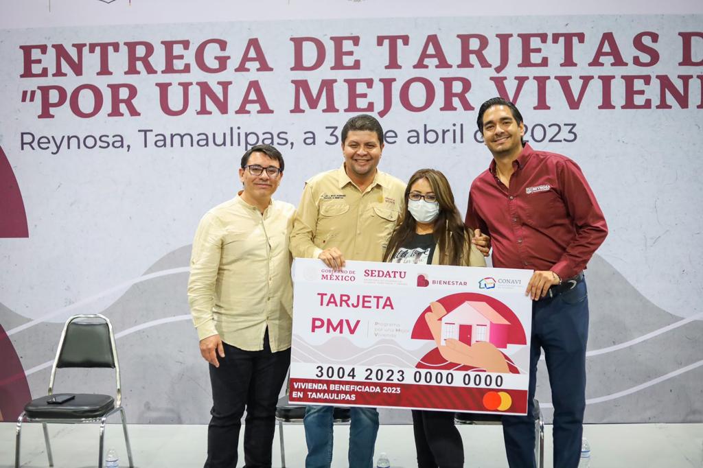 Participó Carlos Peña Ortiz en la entrega de recursos “Por una Mejor Vivienda” – Administración Municipal Reynosa 2021-2024