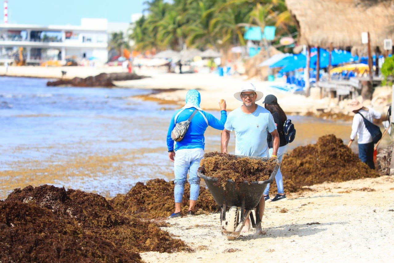 Refuerzan operativos de limpieza en playas – H. Ayuntamiento de Solidaridad