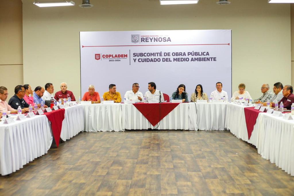 Tomó protesta Alcalde Carlos Peña Ortiz a Subcomité del COPLADEM – Administración Municipal Reynosa 2021-2024