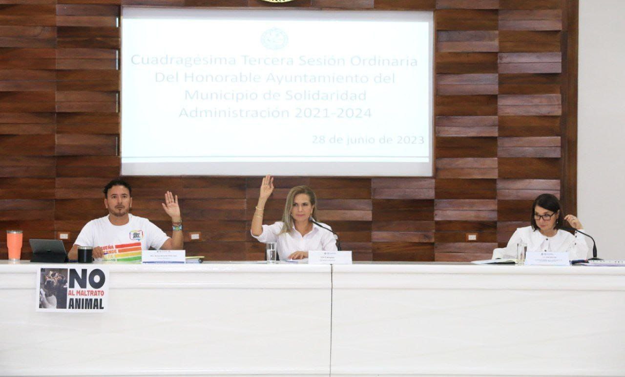Aprueban modificaciones a reformas en favor de solidarenses – H. Ayuntamiento de Solidaridad