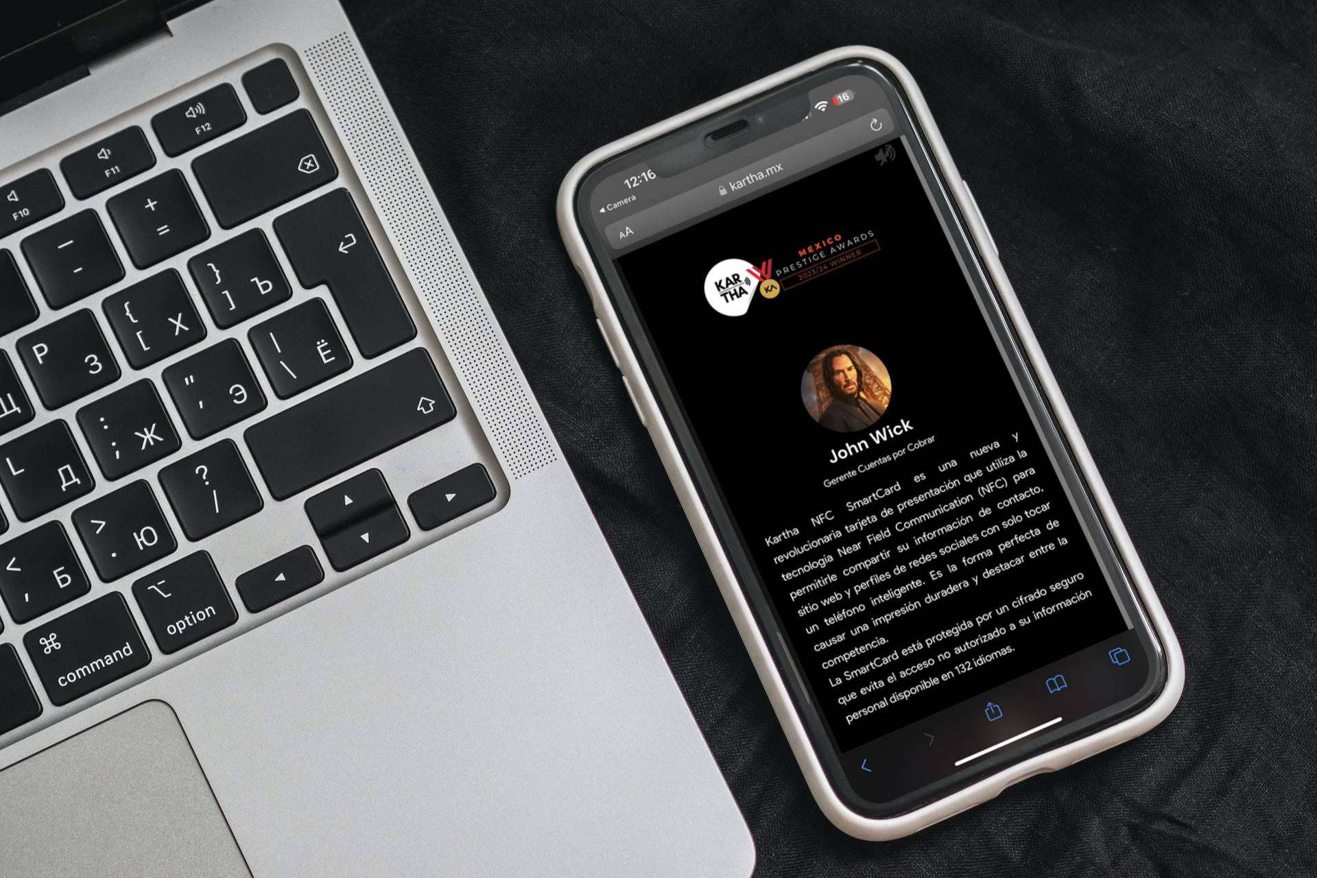 Kartha NFC SmartCard cede el poder del networking a los usuarios