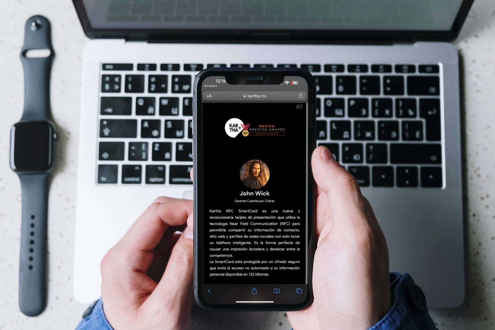 Optimizar el networking a través de las tarjetas de presentación inteligentes de Kartha