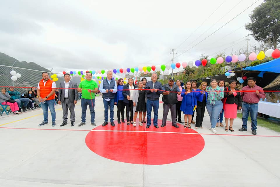 ALCALDE MDO INAUGURA CONSTRUCCION DE CANCHA DEPORTIVA EN LA ESCUELA PRIMARÍA «OCTAVIO PAZ LOZANO» DE LA COLONIA PLAN DE AYALA. – H. Ayuntamiento de San Cristóbal de Las Casas