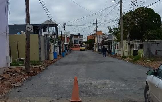 Pavimenta Gobierno de Carlos Peña Ortiz Circuito Roma en Reynosa – Administración Municipal Reynosa 2021-2024