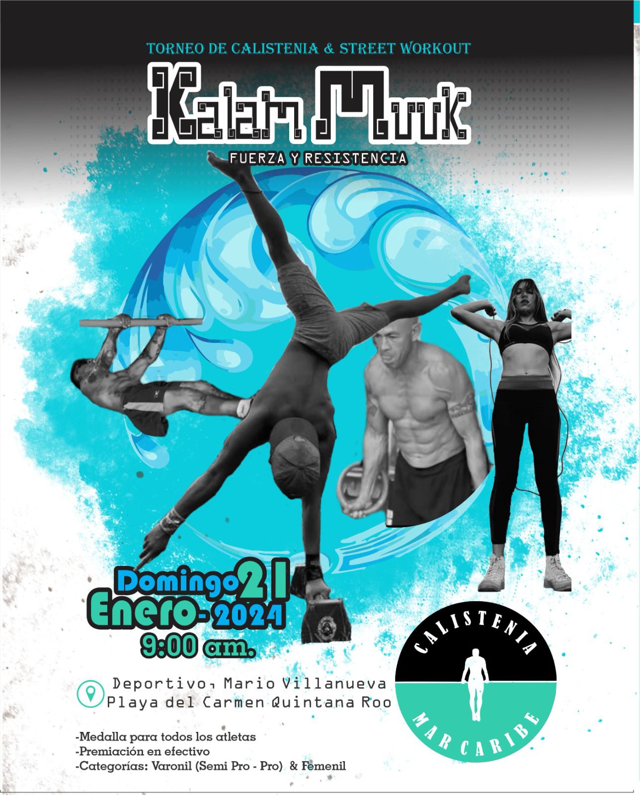 Comunidad de Calistenia de Playa del Carmen realizará el torneo Kalam Muuk – H. Ayuntamiento de Solidaridad