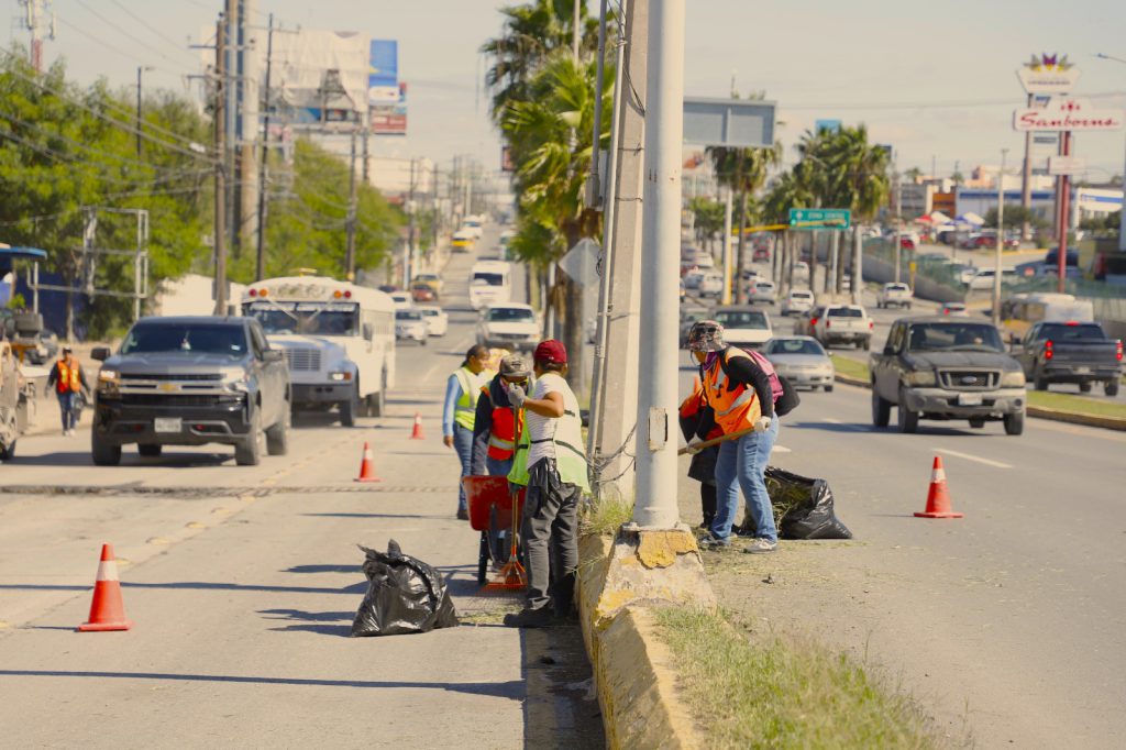 Despliega Alcalde Carlos Peña Ortiz cuadrillas municipales del Gobierno de Reynosa – Administración Municipal Reynosa 2021-2024
