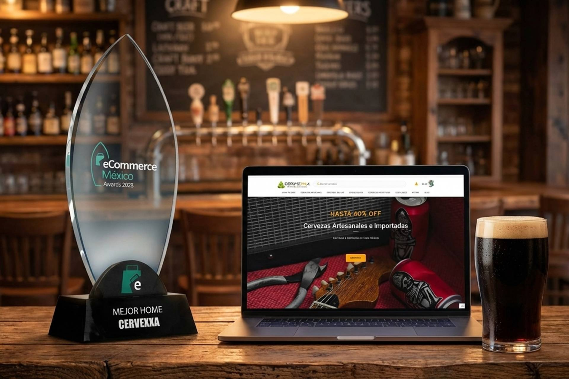 Cervexxa triunfa en los eCommerce México Awards 2025 al ser reconocida como la Mejor Home Page B2C/B2B